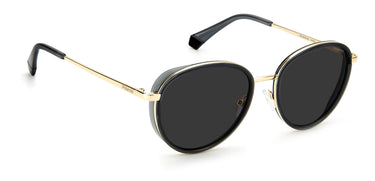 Men Polaroid Sunglasses: PLD 6150/S/X - Grey - SpecSMART Eye Clinic (Diagonal View)
